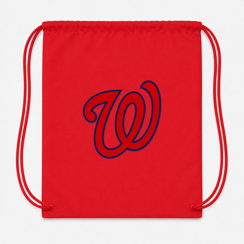 Washington Nationals Drawstring Bag - Red