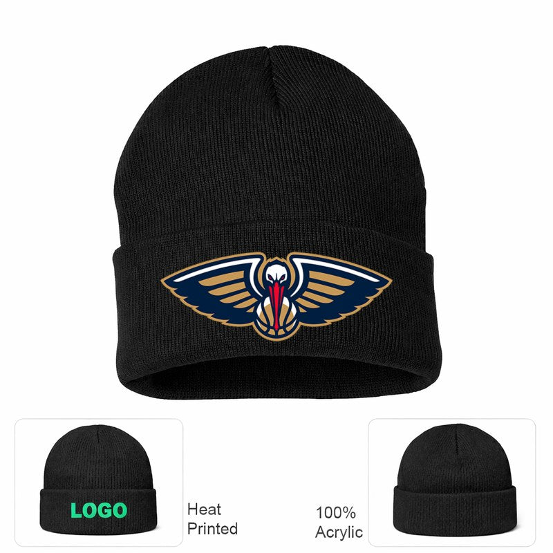 New Orleans Pelicans Black Beanie Hat