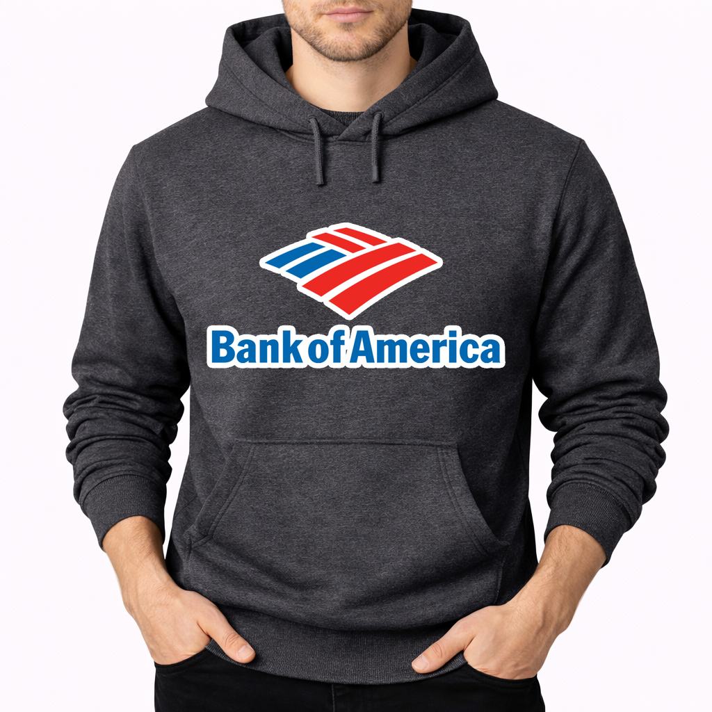 Men's Bank of America Pullover Hoodie - Charcoal