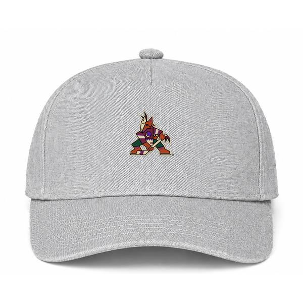 Arizona Coyotes NHL Logo Gray Dad Baseball Cap Hat