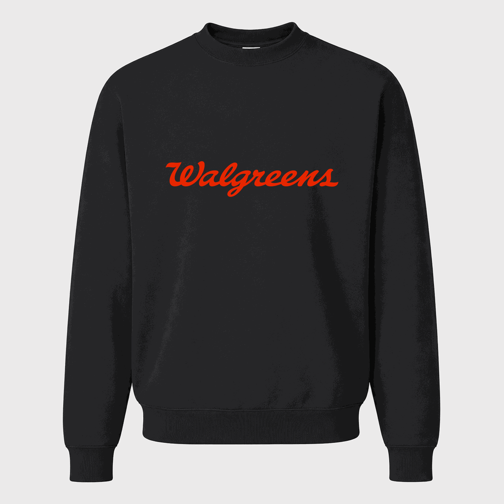 Men's Walgreens Crewneck Sweatshirt - Black