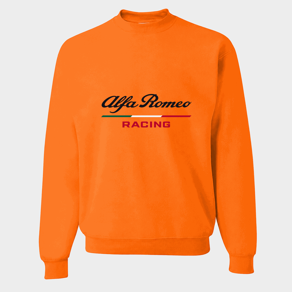 Men's Alfa Romeo Racing Crewneck Sweatshirt - Orange