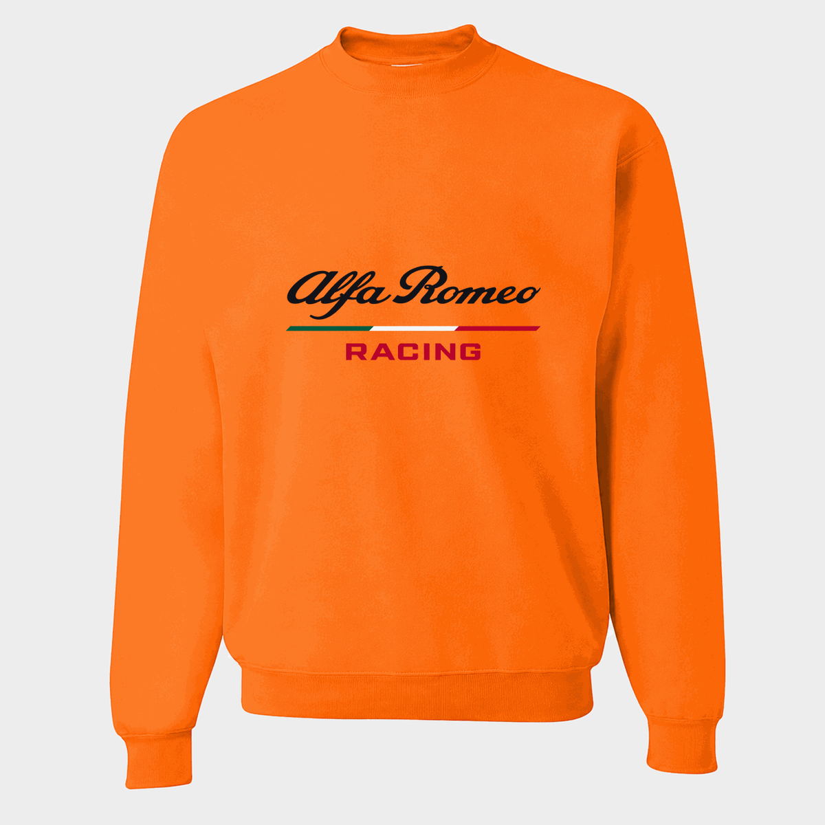 Men's Alfa Romeo Racing Crewneck Sweatshirt - Orange