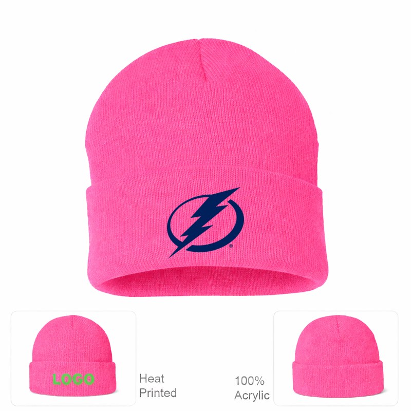 Tampa Bay Lightning Pink Beanie Hat