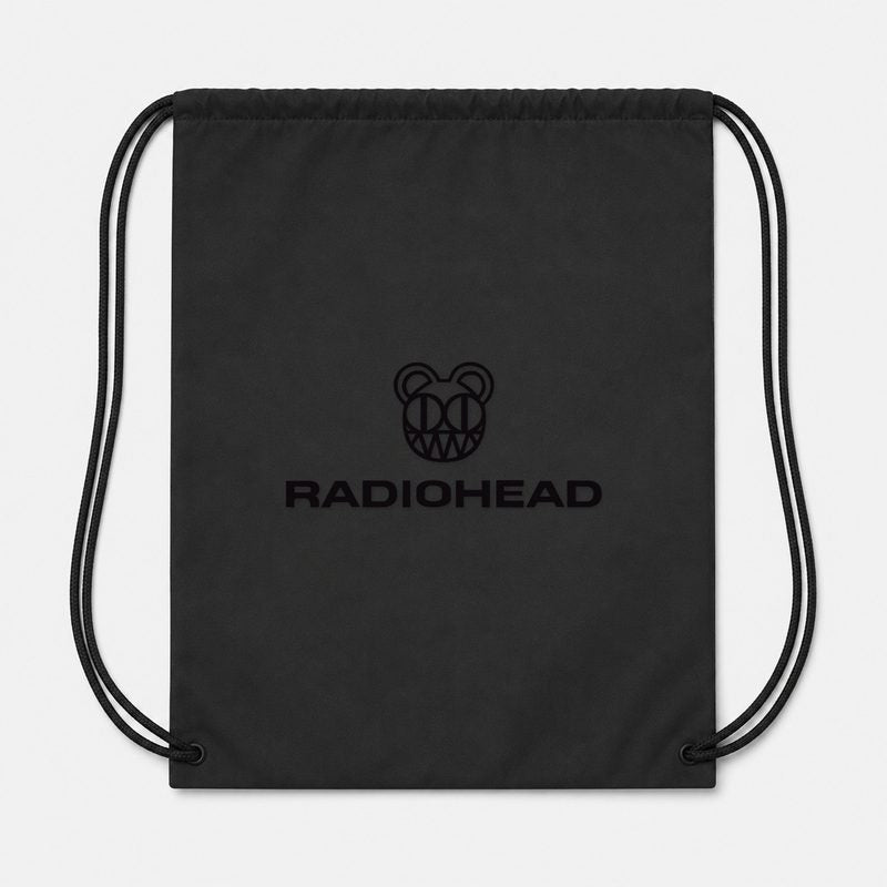 Radiohead Drawstring Bag - Black