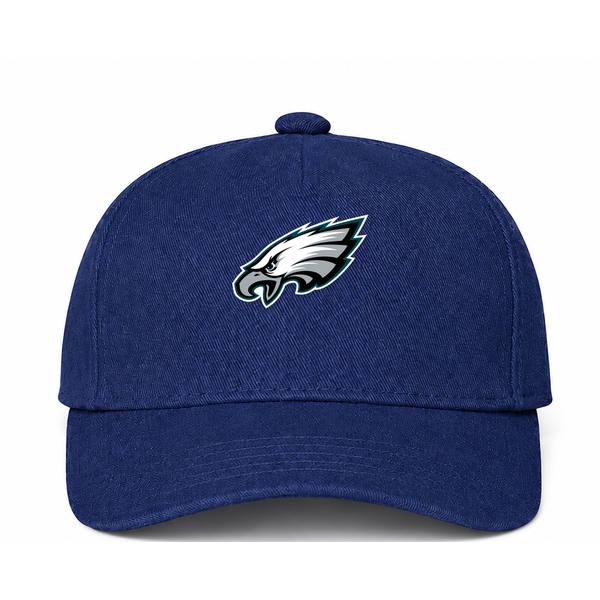 Philadelphia Eagles NFL Logo Navy Dad Baseball Cap Hat