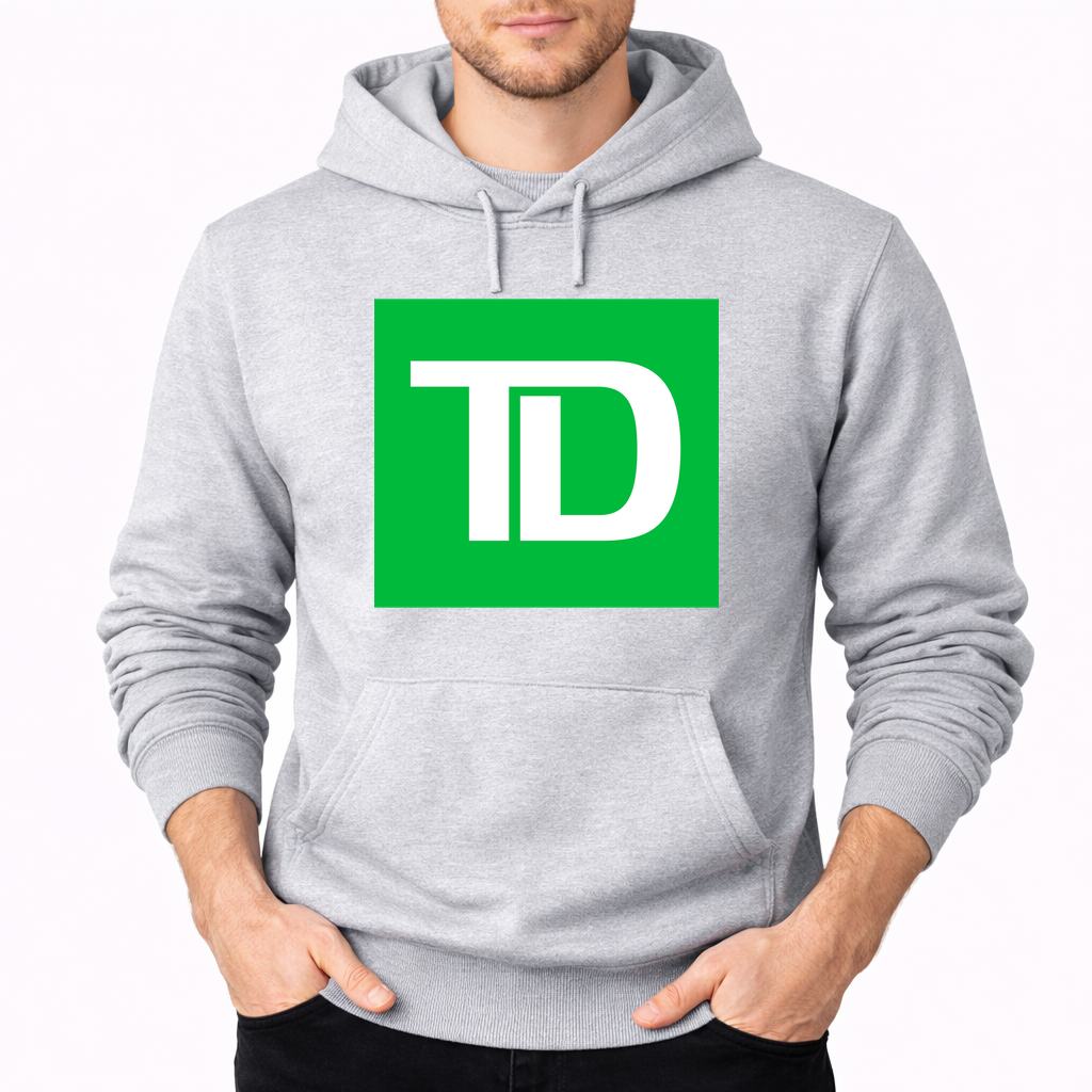 Men's TD Bank Pullover Hoodie - Gray