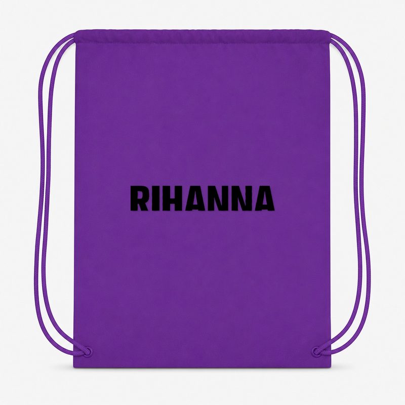 Rihanna Drawstring Bag - Purple