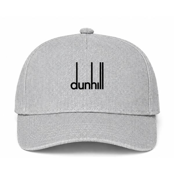 Dunhill Black Logo Gray Dad Baseball Cap Hat