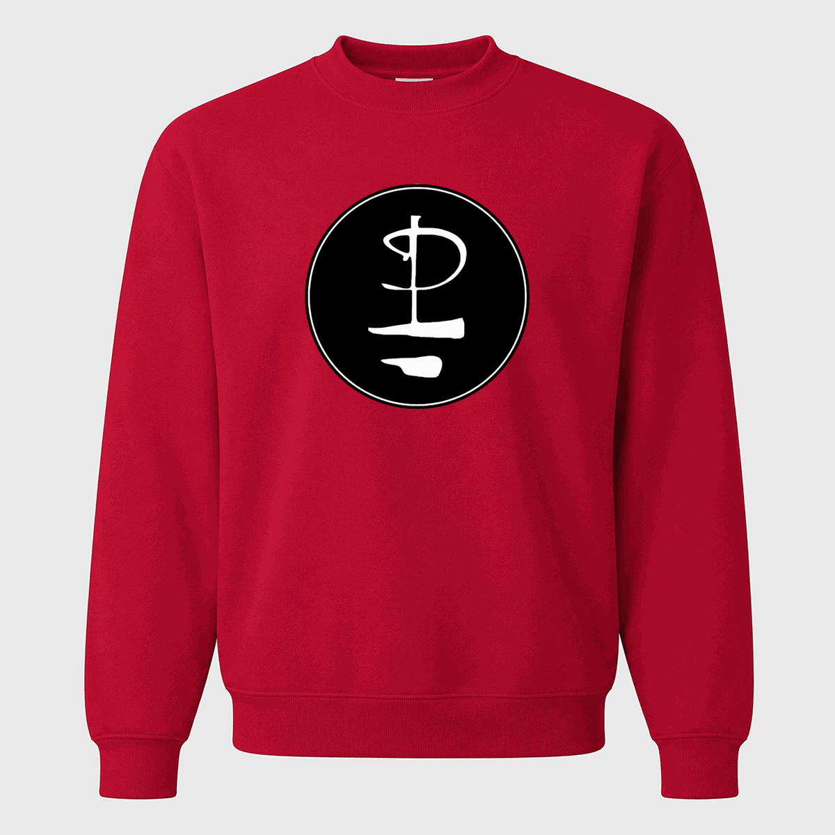 Men's Pink Floyd Crewneck Sweatshirt - Red