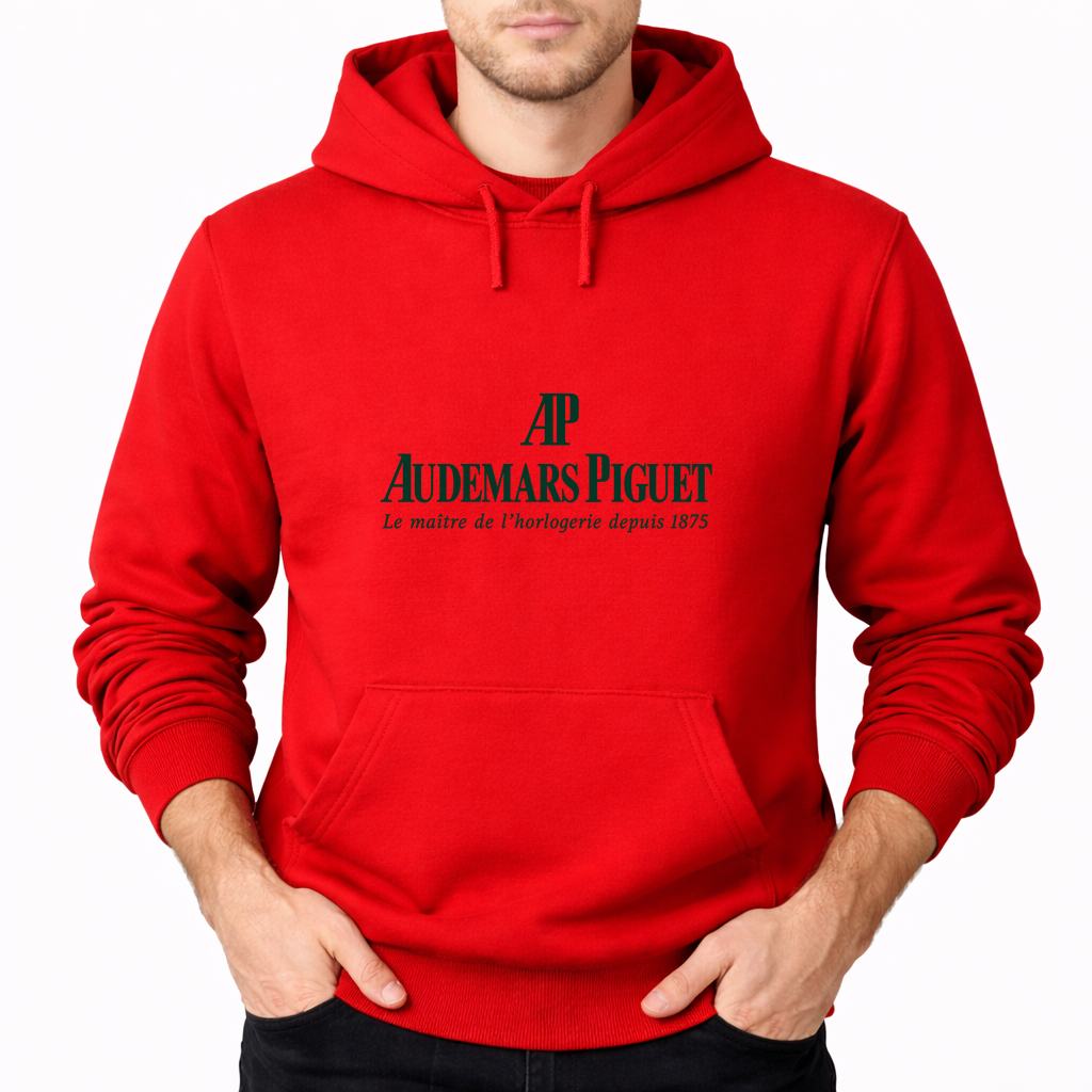 Men's Audemars Piguet Pullover Hoodie - Red