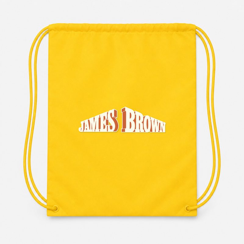 James Brown Drawstring Bag - Yellow