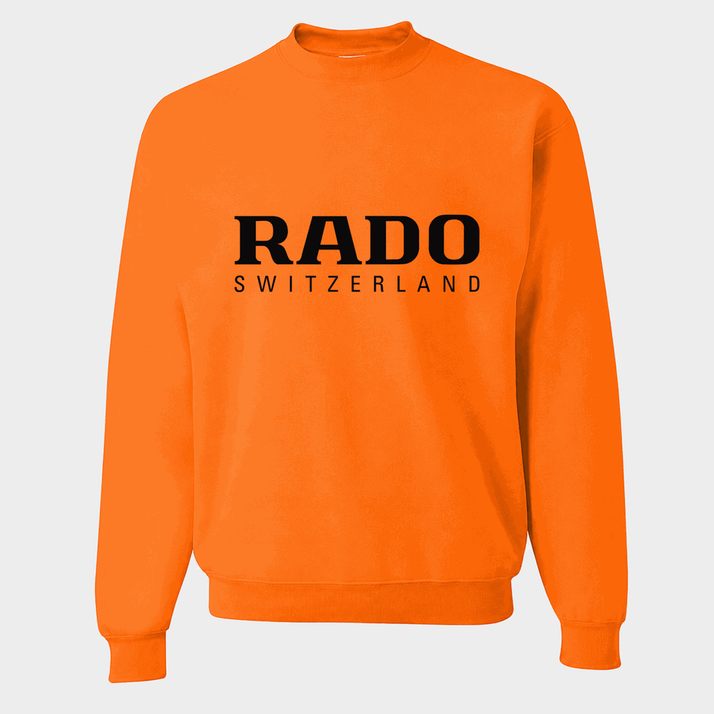 Men's Rado Crewneck Sweatshirt - Orange