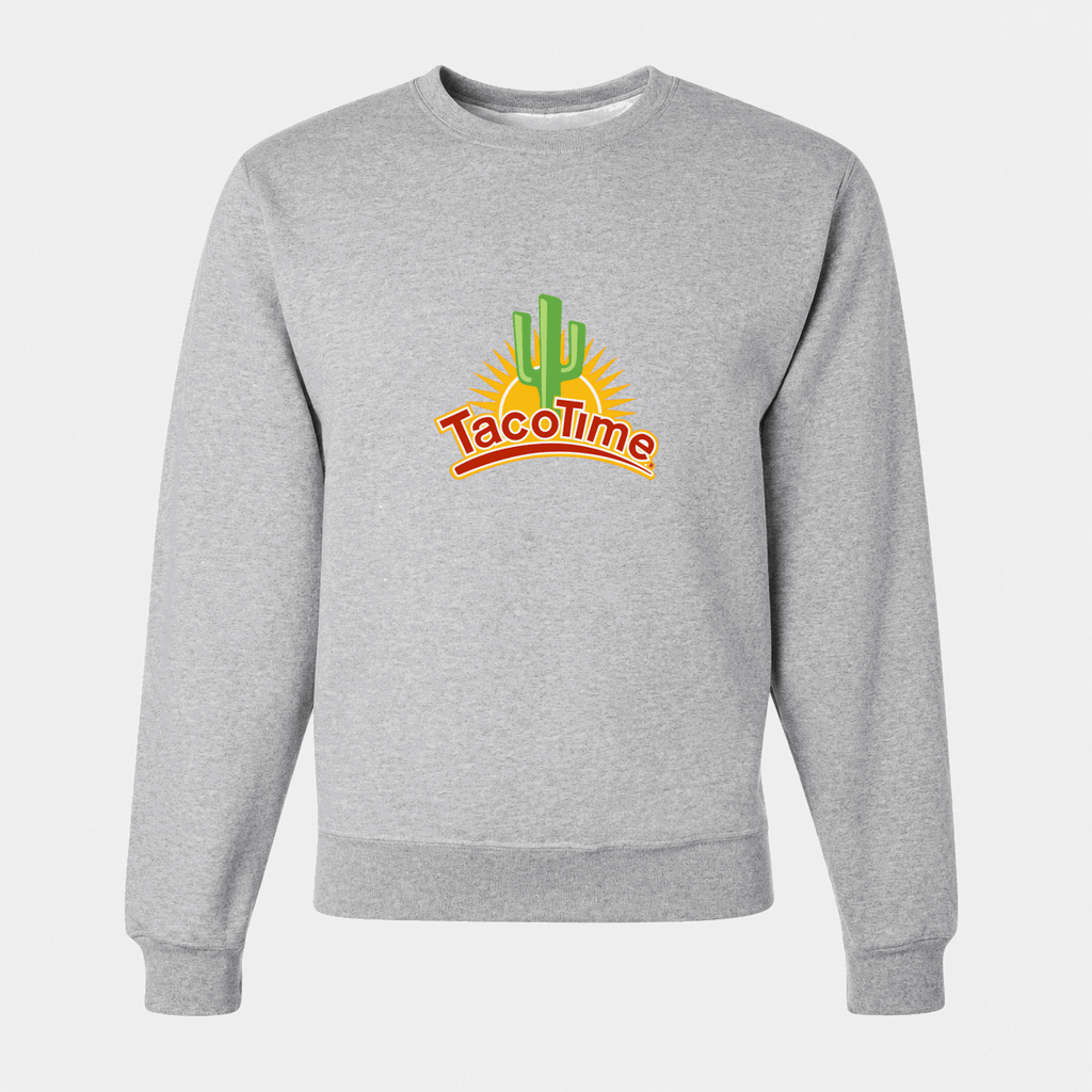 Men's TacoTime Crewneck Sweatshirt - Gray
