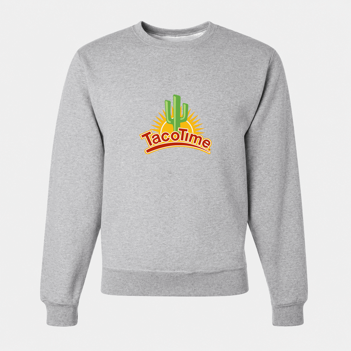Men's TacoTime Crewneck Sweatshirt - Gray