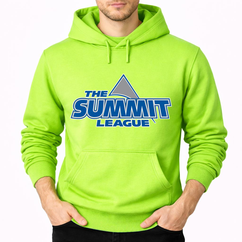 Men's The Summit League Pullover Hoodie - Lime green