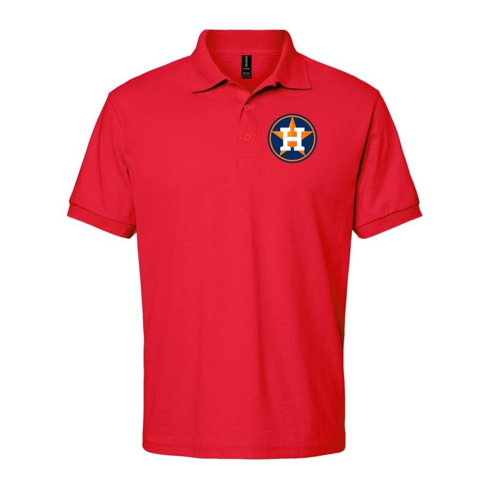 Men's Houston Astros Dry Blend Polo - Red