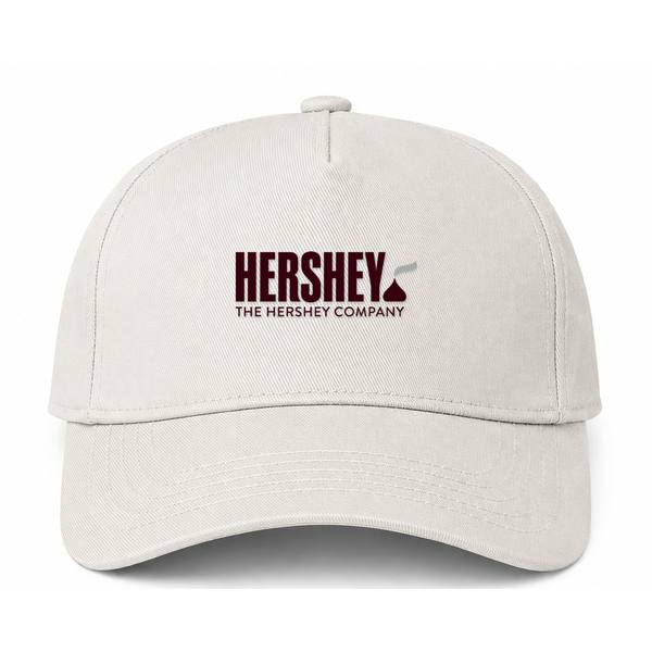 Hershey's Logo Beige Dad Baseball Cap Hat