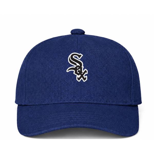 Chicago White Sox MLB Logo Navy Dad Baseball Cap Hat