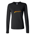 Women's Indiana Jones logo PNG1 Long Sleeve T-Shirt - Black
