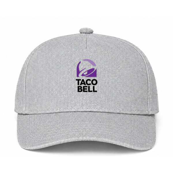 Taco Bell Logo Gray Dad Baseball Cap Hat