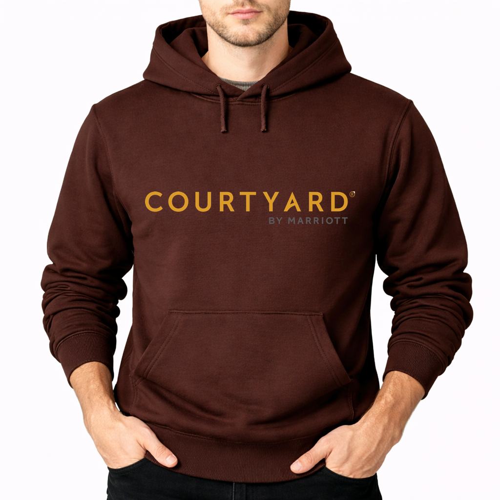 Men's Courtyard Pullover Hoodie - Brown