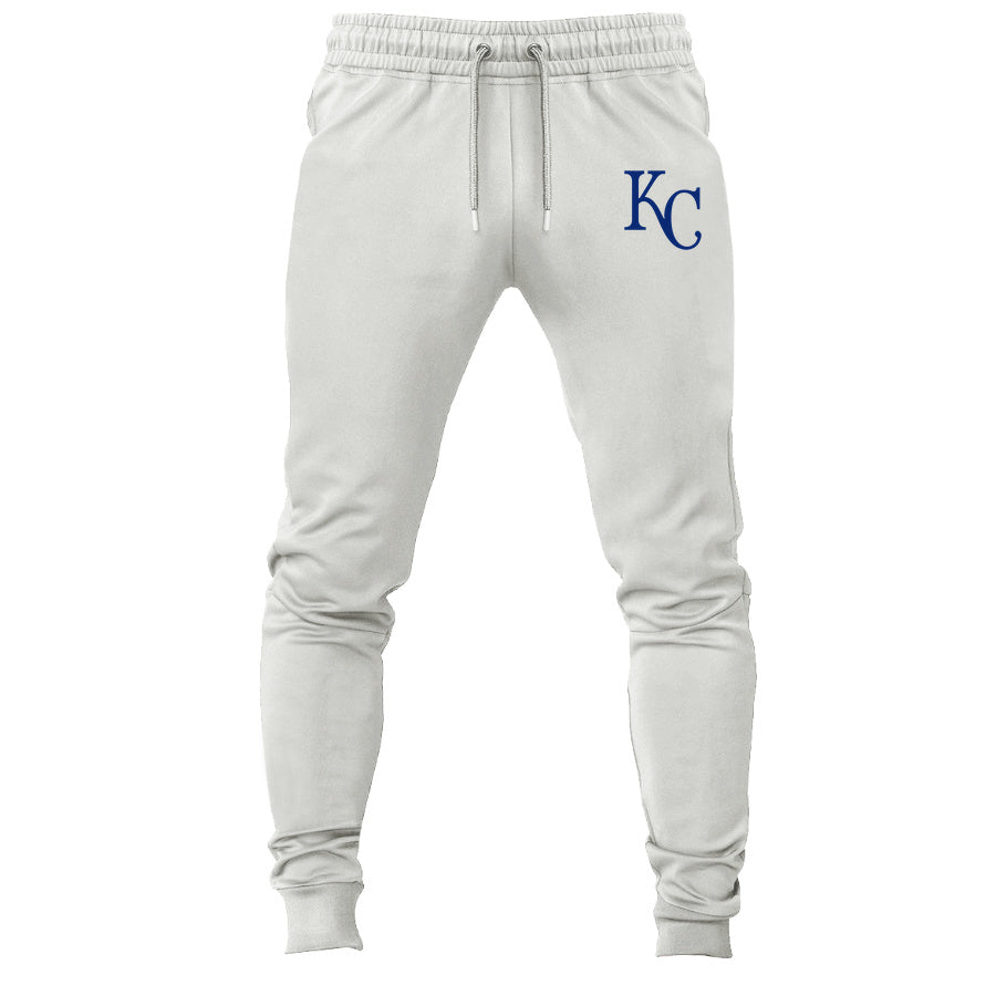 Kansas City Royals joggers sweatpants - White