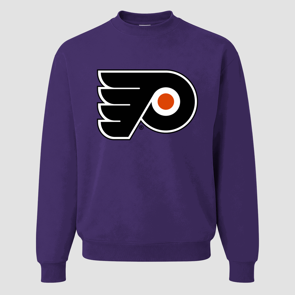 Men's Philadelphia Flyers Crewneck Sweatshirt - Purple
