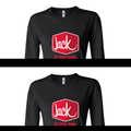 Women's Jack in the Box Long Sleeve T-Shirt - Black