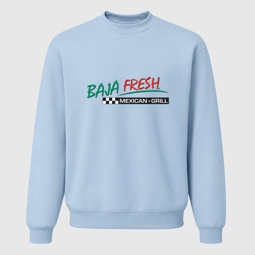 Men's Baja Fresh Crewneck Sweatshirt - Sky Blue