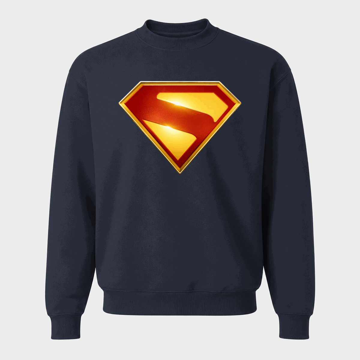 Men's Superman 2025 Crewneck Sweatshirt - Navy