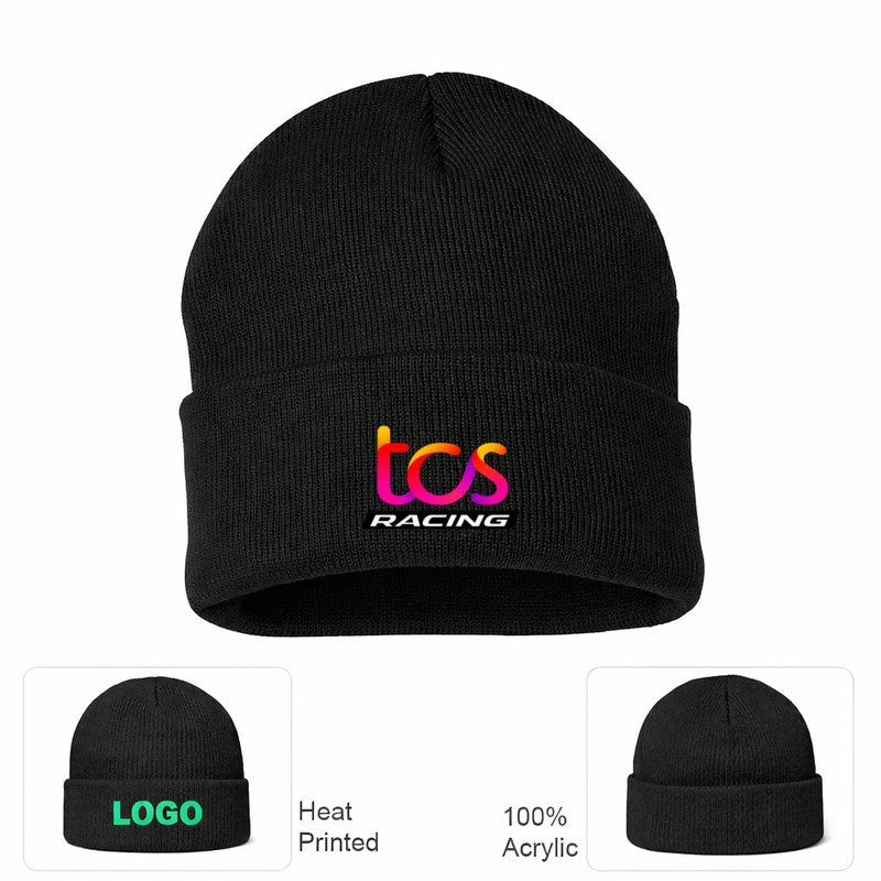 TCS Racing Black Beanie Hat