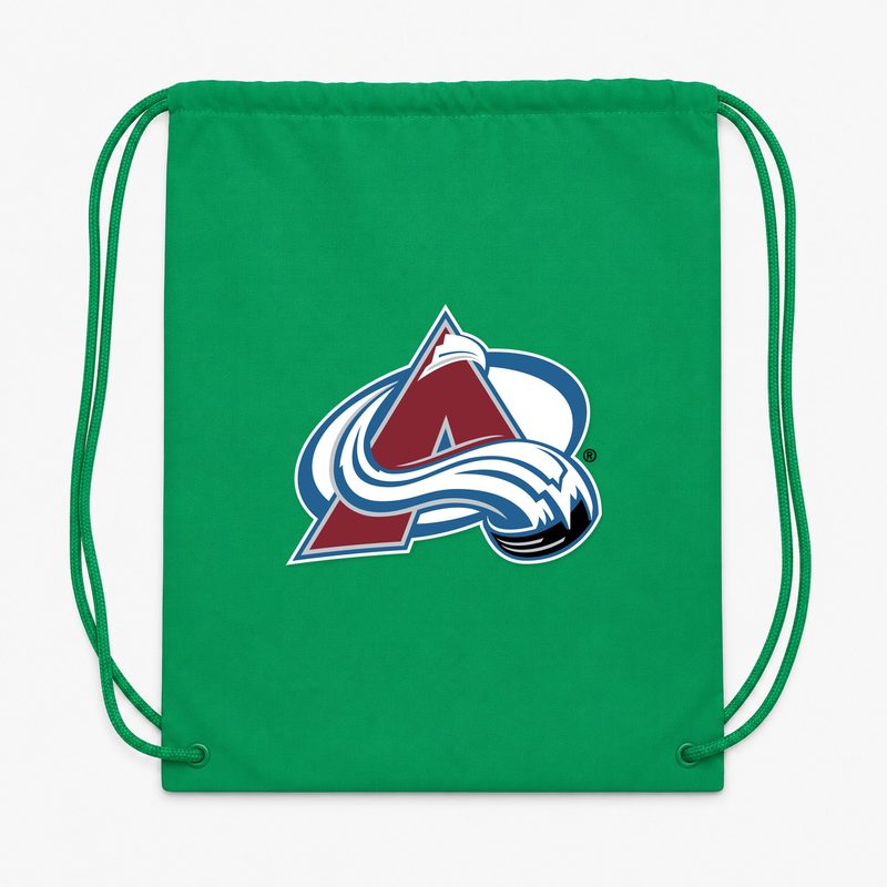 Colorado Avalanche Drawstring Bag - Green