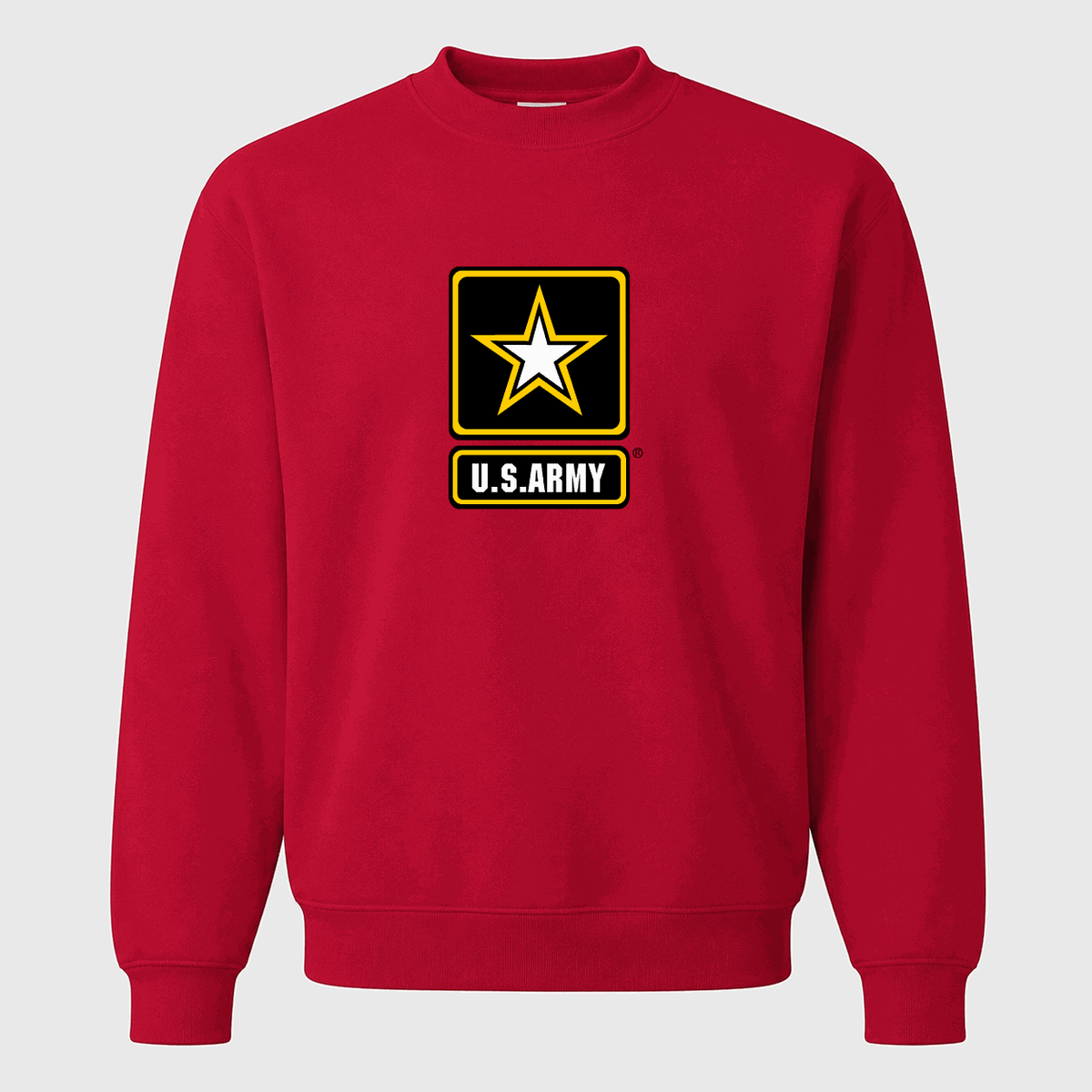 Men's U.S. Army Crewneck Sweatshirt - Red