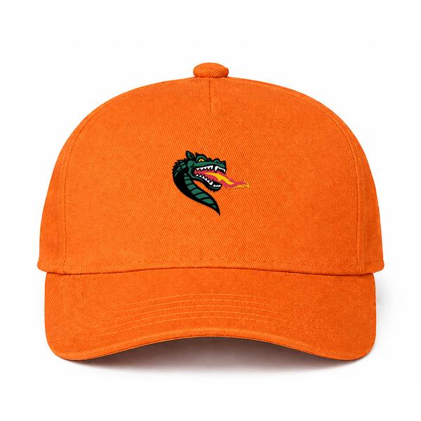 UAB Blazers Logo Orange Dad Baseball Cap Hat
