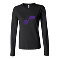 Women's Utah Jazz Long Sleeve T-Shirt - Black