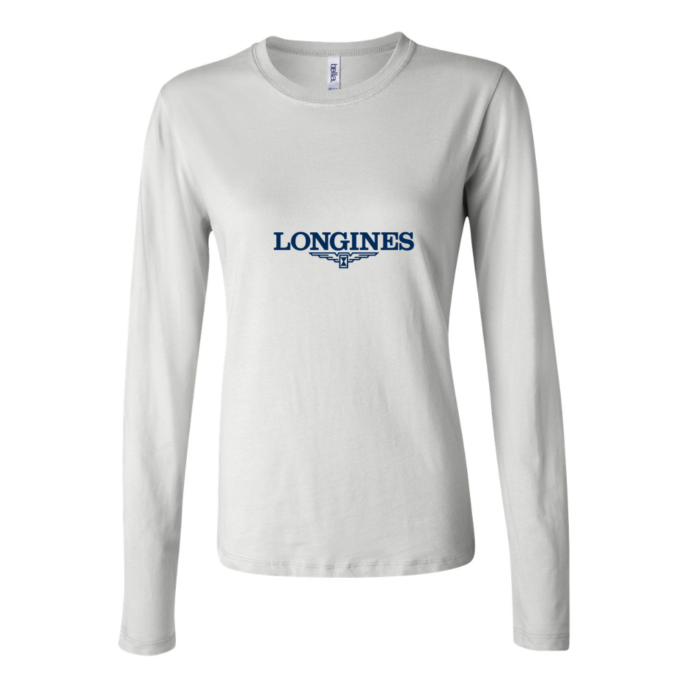 Women's Longines Long Sleeve T-Shirt - White