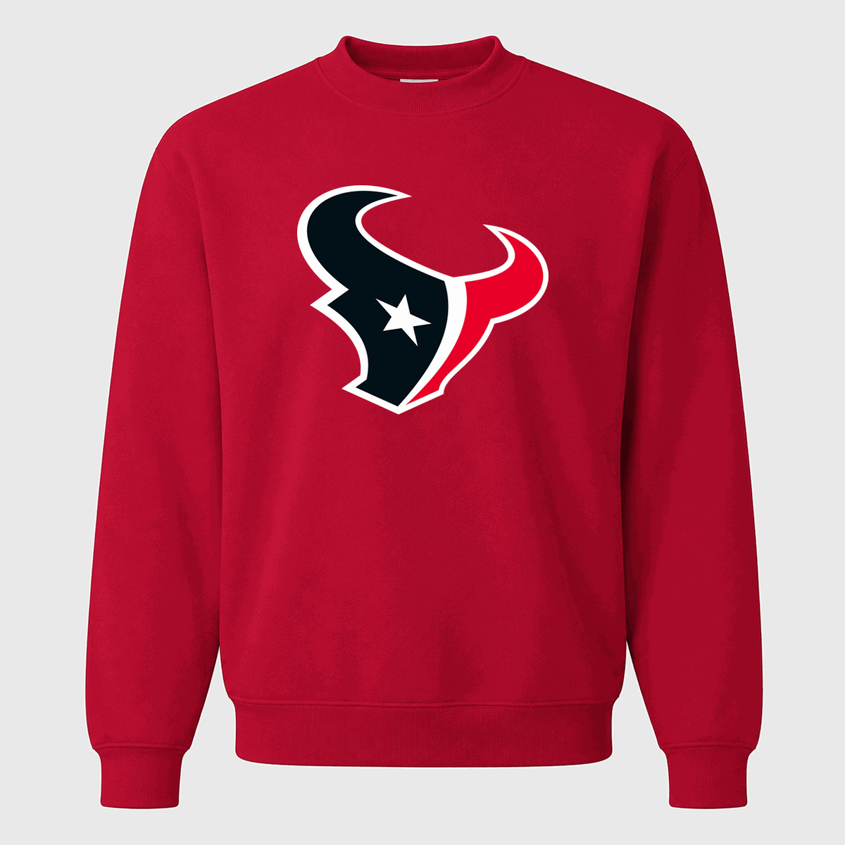 Men's Houston Texans Crewneck Sweatshirt - Red