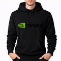 Men's Nvidia Pullover Hoodie - Black