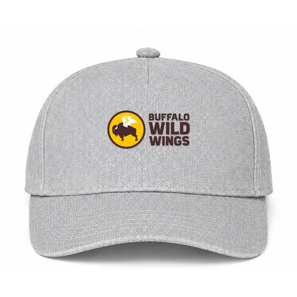 Buffalo Wild Wings Logo Gray Dad Baseball Cap Hat