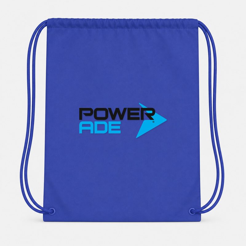 Powerade Drawstring Bag - Blue