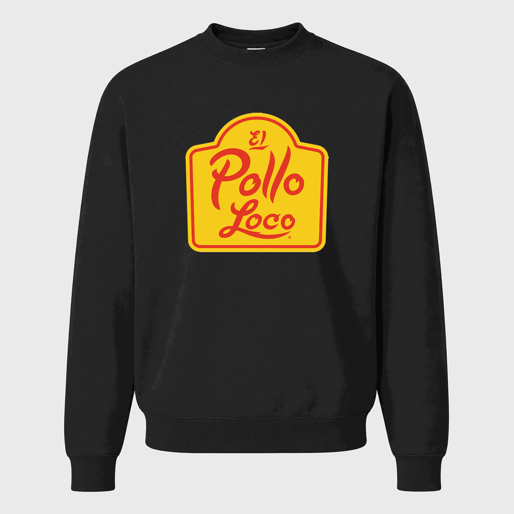 Men's El Pollo Loco Crewneck Sweatshirt - Black