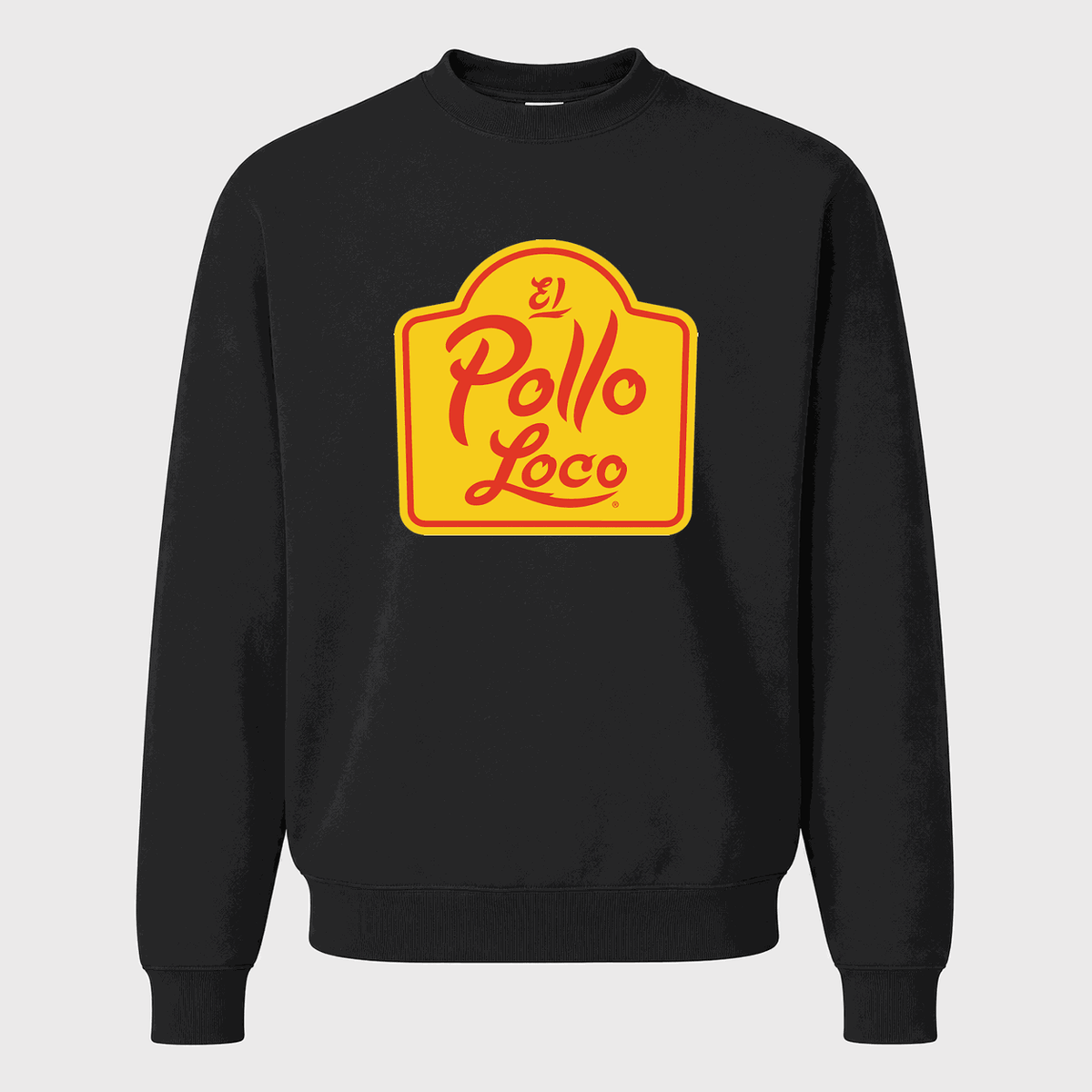 Men's El Pollo Loco Crewneck Sweatshirt - Black