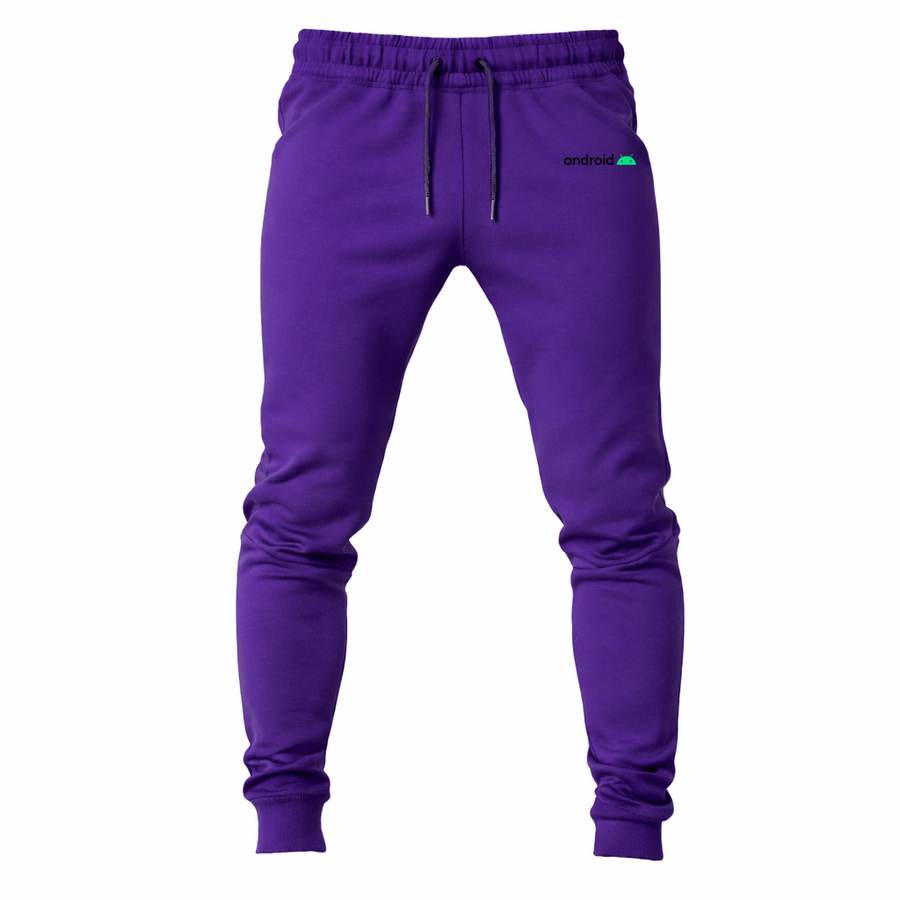 Android joggers sweatpants - Purple