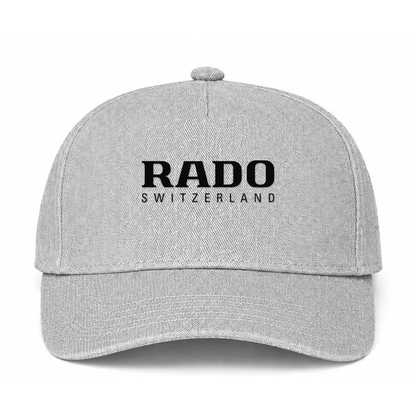 Rado Logo Gray Dad Baseball Cap Hat