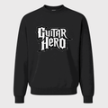 Men's Guitar Hero Crewneck Sweatshirt - Black