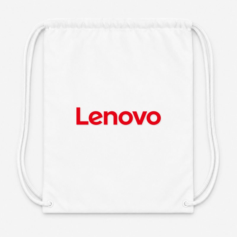 Lenovo Drawstring Bag - White