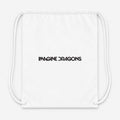 Imagine Dragons Drawstring Bag - White