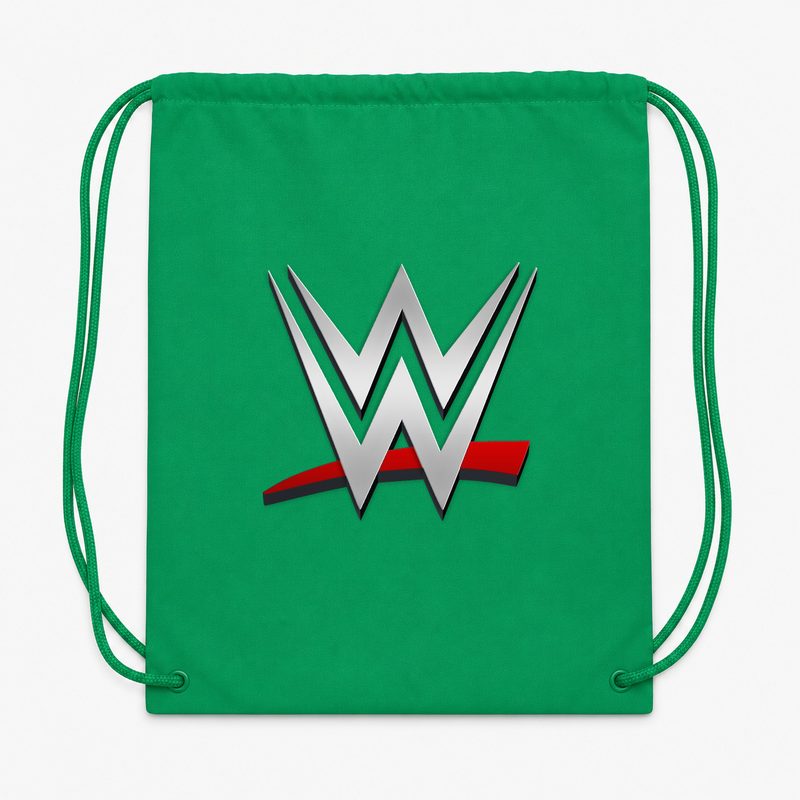 WWE Wrestling Drawstring Bag - Green