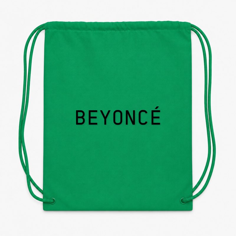 Beyonce Drawstring Bag - Green